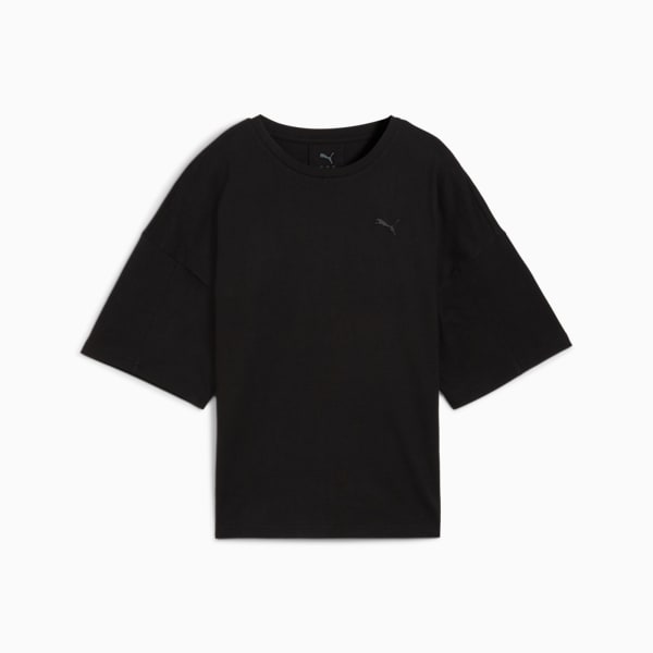 ウィメンズ HER オーバーサイズ 半袖 Tシャツ, PUMA Black, extralarge-JPN