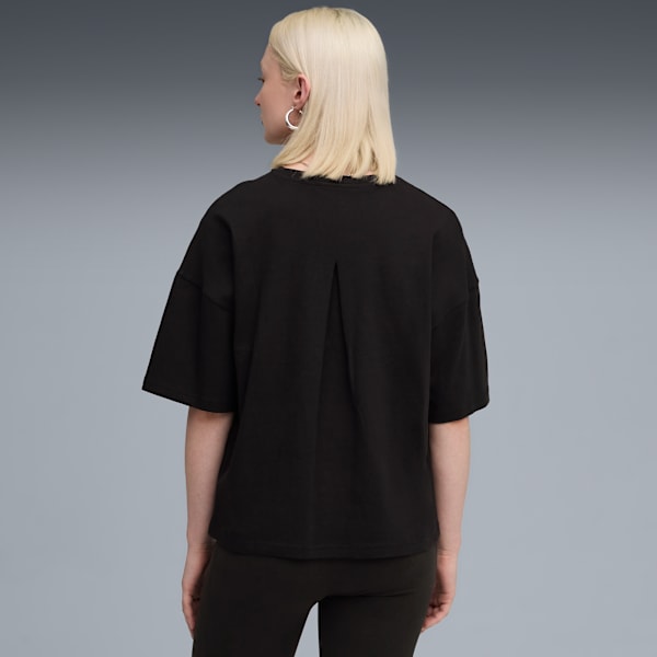 ウィメンズ HER オーバーサイズ 半袖 Tシャツ, PUMA Black, extralarge-JPN