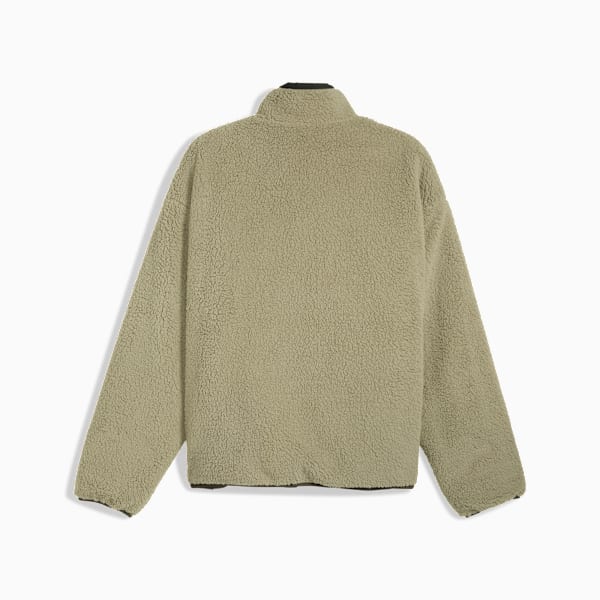 【新品】jacadi PACEY - リバーシブルシェルパジャケット　6A 新品】jacadi PACEY - リバーシブルシェルパジャケット 6A