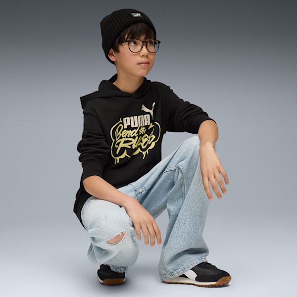 PUMA公式】ボーイズ ミッド90S フーディ 120-160cm