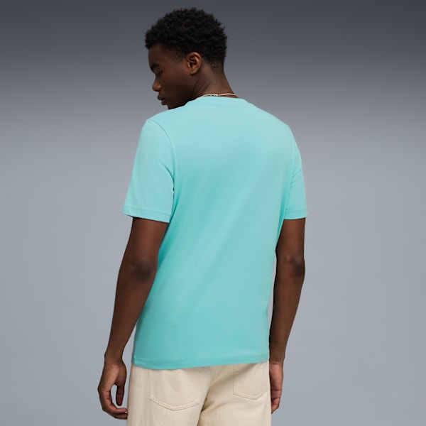 ESS GRAPHICS Tee, Aqua, extralarge