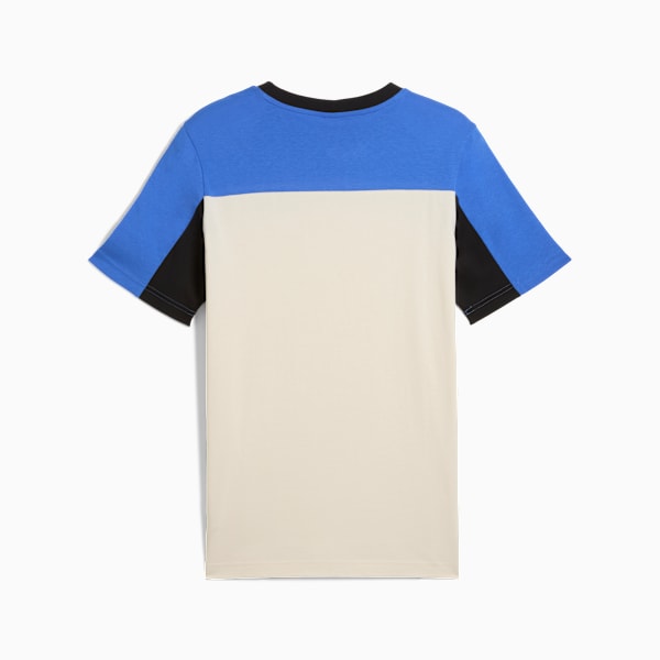 ESS TRIPLE BLOCK Tee Men, Mountain Blue, extralarge
