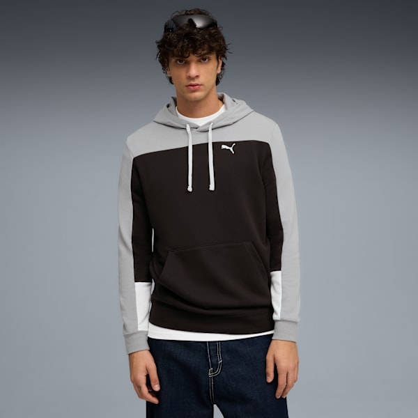 Essentials Triple Block Hoodie Men, PUMA Black, extralarge