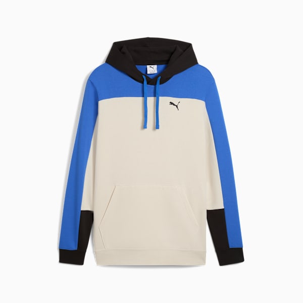 Essentials Triple Block Hoodie Men, Alpine Snow, extralarge