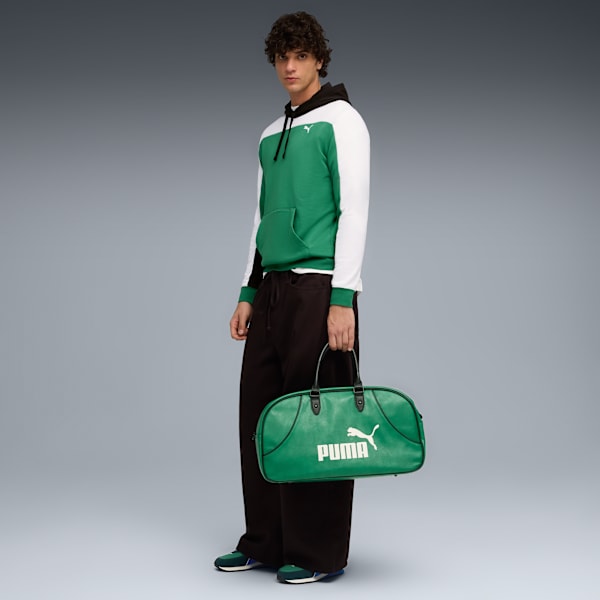 Essentials Triple Block Hoodie Men, Archive Green, extralarge