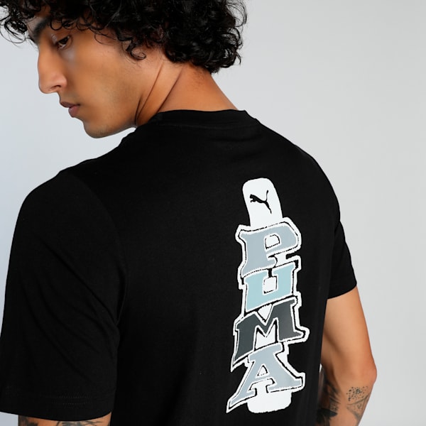 GRAPHICS Back Men's Tee, PUMA Black, extralarge-IND