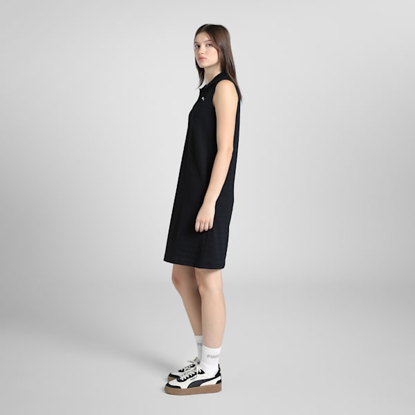 ELEVATED Women's Relaxed Fit Dress, PUMA Black, extralarge-IND