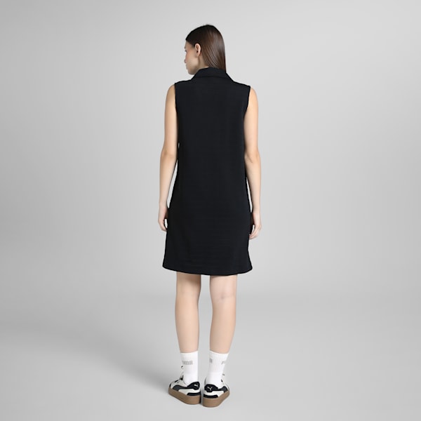 ELEVATED Women's Relaxed Fit Dress, PUMA Black, extralarge-IND