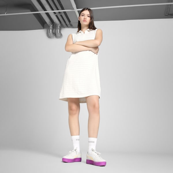ELEVATED Women's Relaxed Fit Dress, Alpine Snow, extralarge-IND