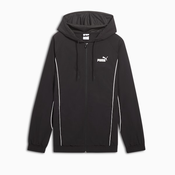 PUMA Sport Woven Jacket Men, PUMA Black, extralarge