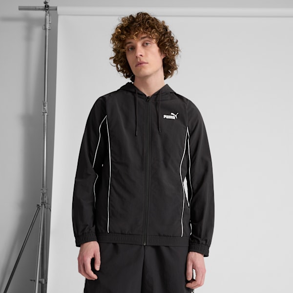 PUMA Sport Woven Jacket Men, PUMA Black, extralarge