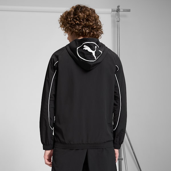 PUMA Sport Woven Jacket Men, PUMA Black, extralarge