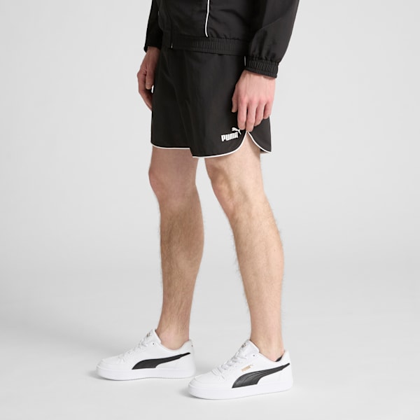 Short tissé Sport Heritage pour hommes, PUMA Black, extralarge