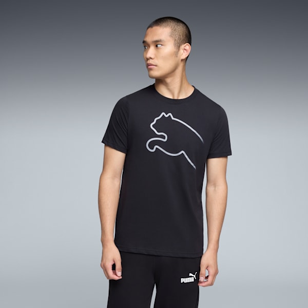 Graphics Gradient Men's Tee, PUMA Black, extralarge