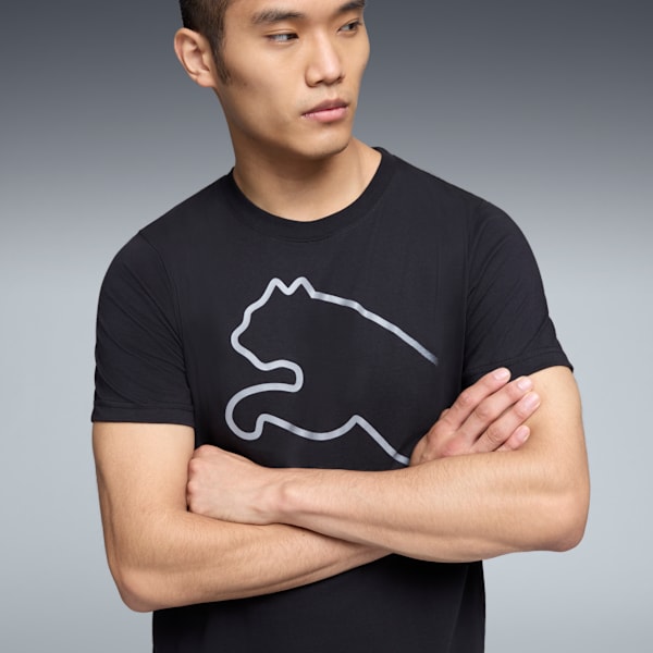 Graphics Gradient Men's Tee, PUMA Black, extralarge