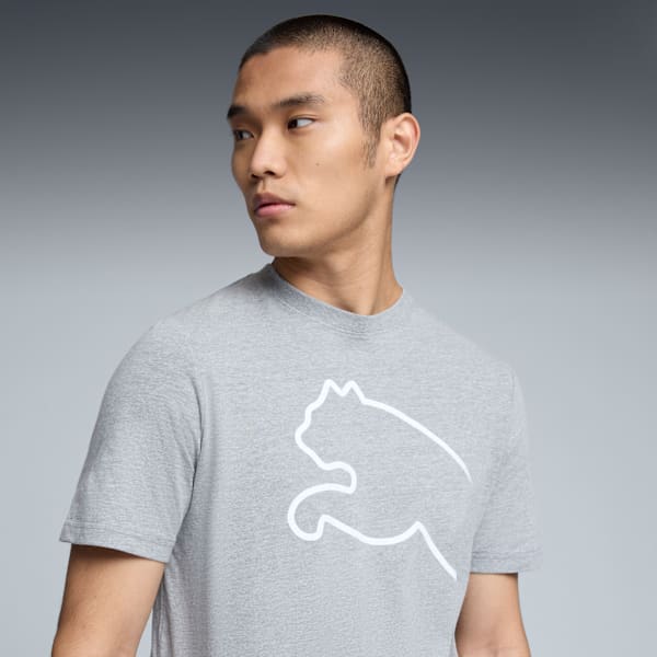 Graphics Gradient Men's Tee, Medium Gray Heather, extralarge