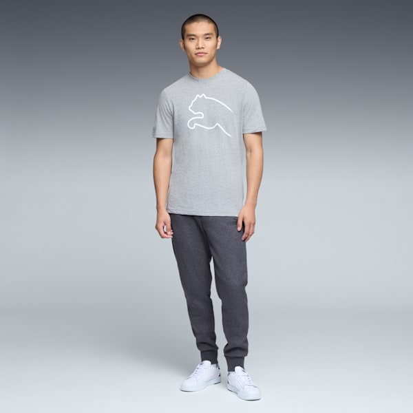 Graphics Gradient Men's Tee, Medium Gray Heather, extralarge
