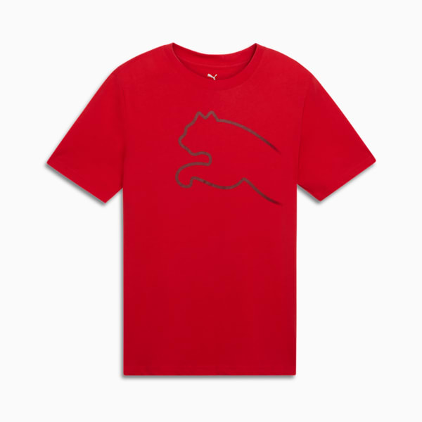 Graphics Gradient Men's Tee, For All Time Red, extralarge