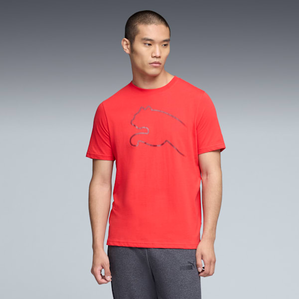Graphics Gradient Men's Tee, For All Time Red, extralarge