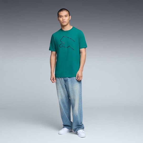 Graphics Gradient Men's Tee, Wild Green, extralarge