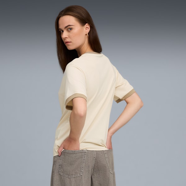 Playera ESS GRAPHIC Animal para mujer, Alpine Snow, extralarge
