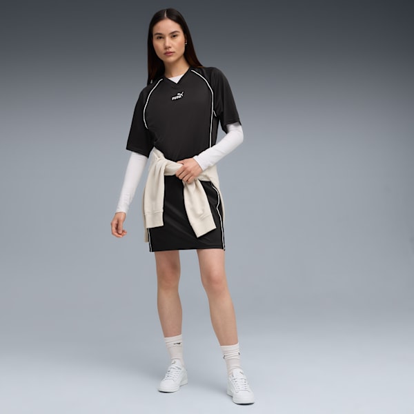 PUMA Essentials Animal Print Women's Jersey Dress, PUMA Black, extralarge
