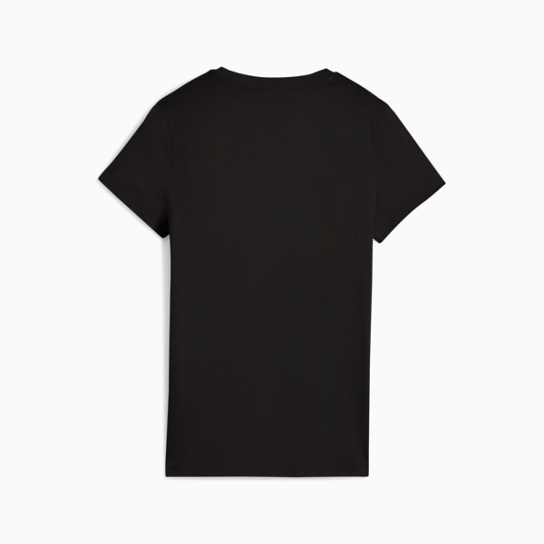 Graphic Varsity Tee Women, PUMA Black, extralarge