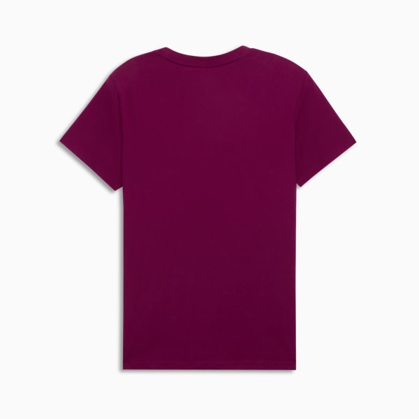 Graphic Varsity Tee Women, Berry, extralarge