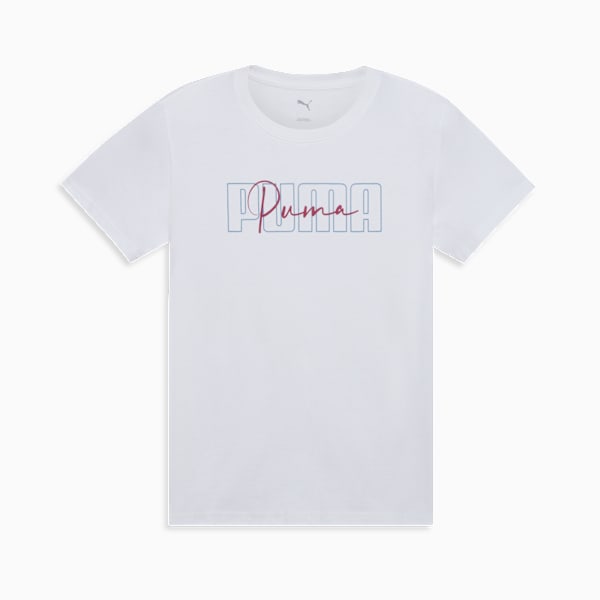 GRAPHIC Logo Tee Women, PUMA White, extralarge