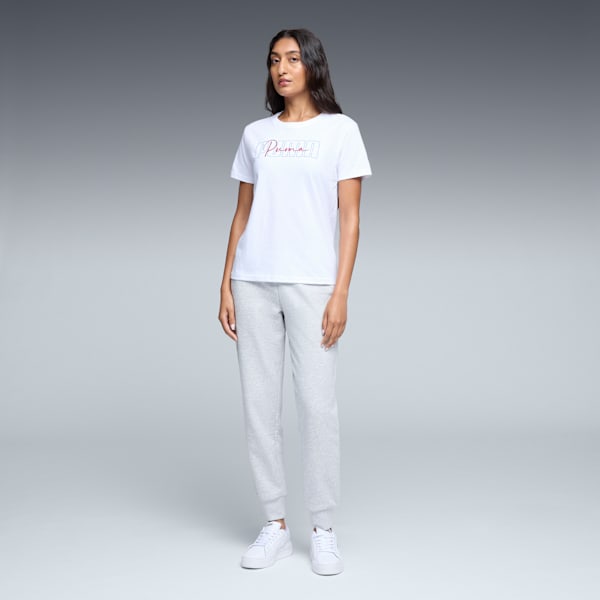 GRAPHIC Logo Tee Women, PUMA White, extralarge