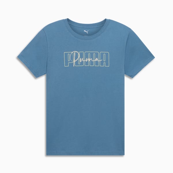 GRAPHIC Logo Tee Women, Cool Blue, extralarge