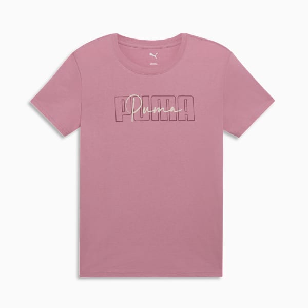 GRAPHIC Logo Tee Women, Poised Pink, extralarge