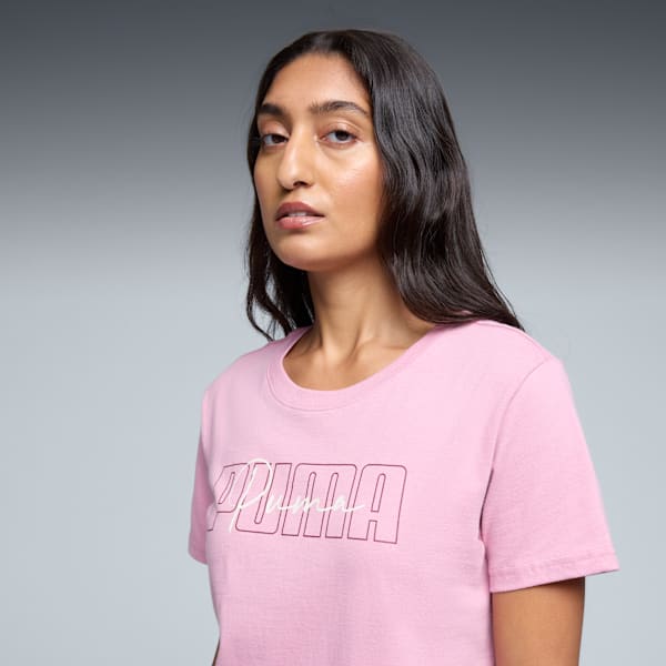 GRAPHIC Logo Tee Women, Poised Pink, extralarge