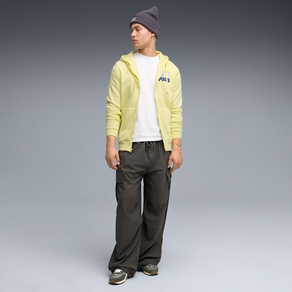 Graphic Repeat FZ Hoodie Men, Gold Moon, extralarge