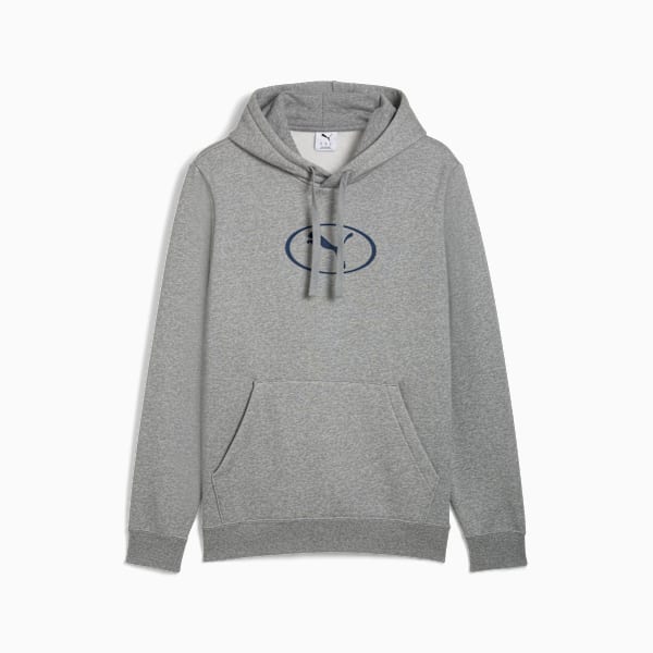 PUMA SPORT Graphic Hoodie Men, Medium Gray Heather, extralarge