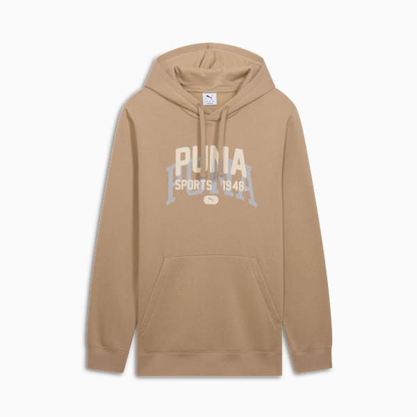 Chandail à capuchon graphique Varsity Homme, Ice Coffee, extralarge