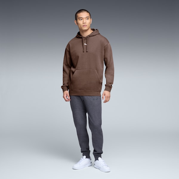 PUMA Essentials Men's Relaxed Fleece Hoodie, Flat Bronze, extralarge