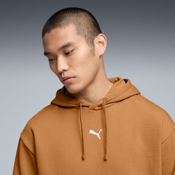 Sudadera con capucha holgada Essentials para hombre, Melted Caramel, extralarge