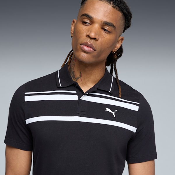 ESS ELEVATED Polo Men, PUMA Black, extralarge