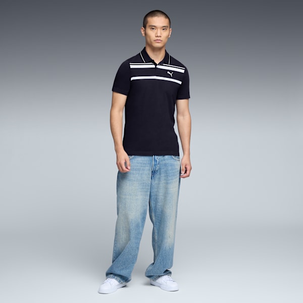 Polo ESS ELEVATED Homme, New Navy, extralarge