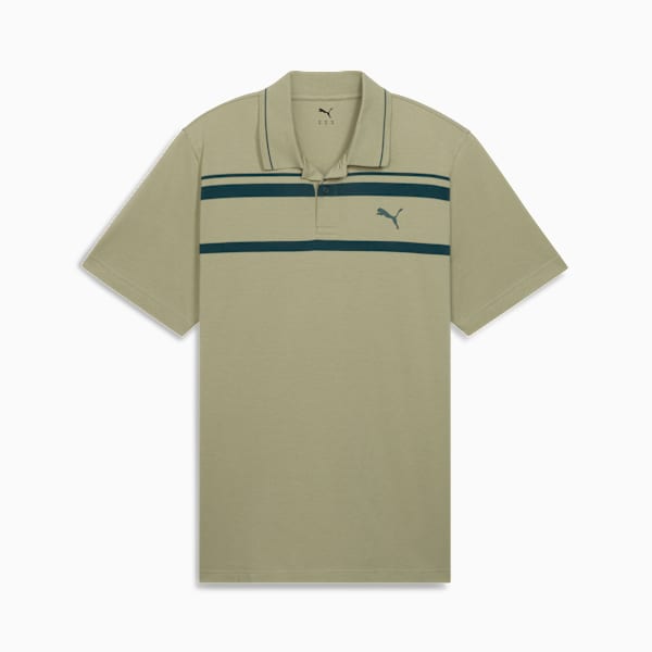 ESS ELEVATED Polo Men, Lux Army, extralarge