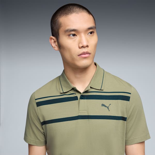 ESS ELEVATED Polo Men, Lux Army, extralarge