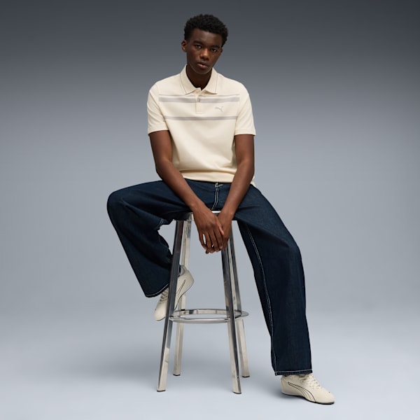 ESS ELEVATED Polo Men, Alpine Snow, extralarge