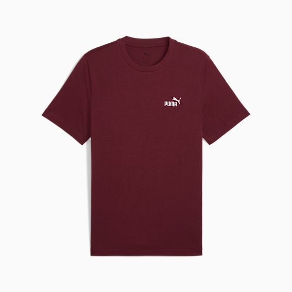ESS Small No. 1 Logo Tee Men, Ruby Shimmer, extralarge