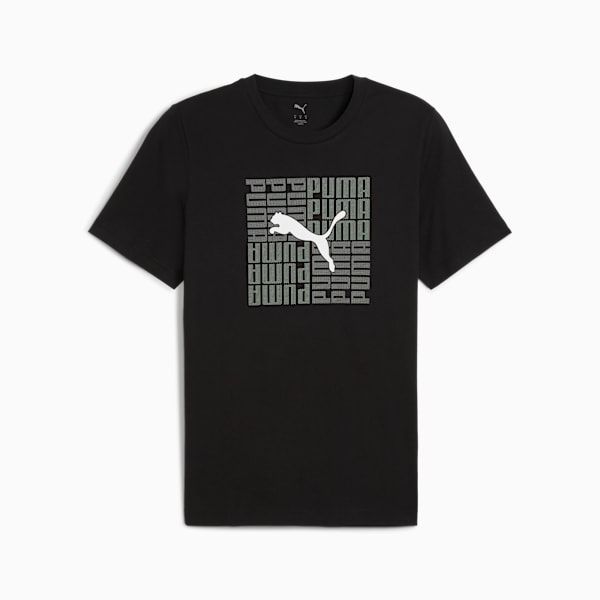 Graphic Box Tee US Men, PUMA Black, extralarge