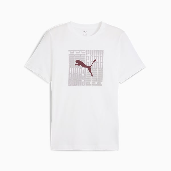 Graphic Box Tee US Men, PUMA White, extralarge