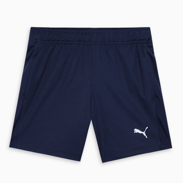 Train All Day Essentials Youth Boy's Performance Knit Shorts, PUMA Navy, extralarge-IND