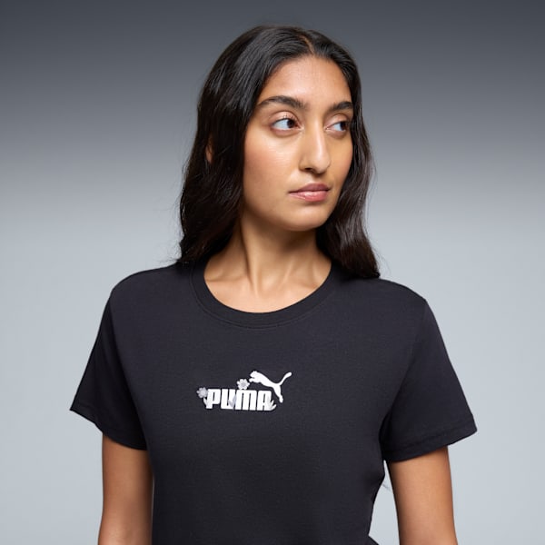Essentials Nature 2.0 Tee Women, PUMA Black, extralarge