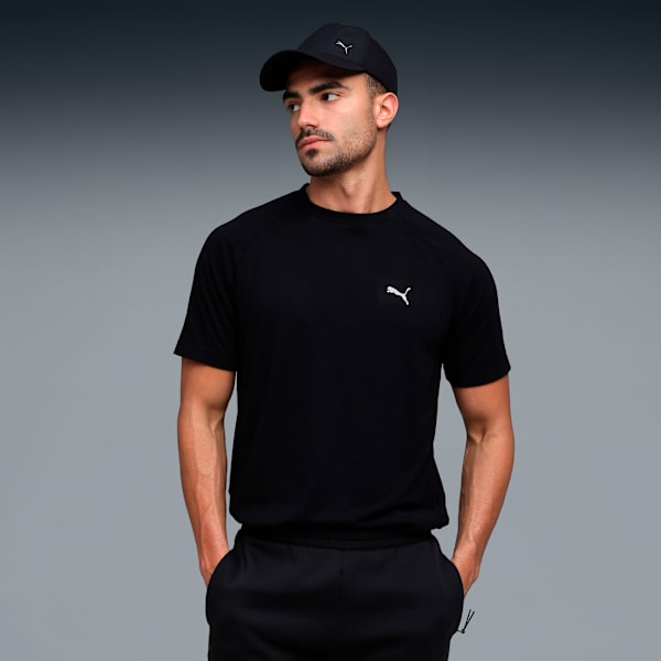 Evostripe Men's Moisture-Wicking Tee, PUMA Black, extralarge-IND