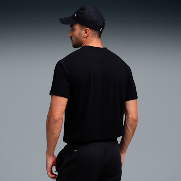 Evostripe Men's Moisture-Wicking Tee, PUMA Black, extralarge-IND